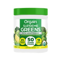 Orgain Organic Supreme Greens Powder Lemon Twist