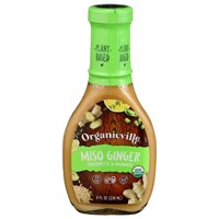 Organicville Vinaigrette & Marinade Miso Ginger