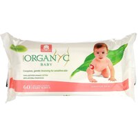 Organyc Baby Wipes Sweet Caress - 60 Wipes