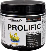 PEScience Prolific Pre - Workout Sunrise - 20 Servings
