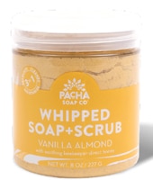 Pacha Soap Co Whipped Soap + Scrub - Vanilla Almond