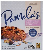Pamela's Products Whenever Bars Gluten Free Oat Raisin Walnut Spice - 5 Bars