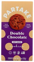 Partake Soft Baked Cookies Double Chocolate