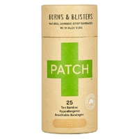 Patch Aloe Vera Bamboo Strip Bandages for Burns & Blisters Tan