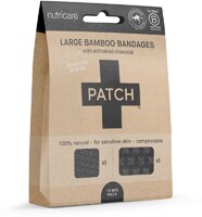 Patch Natural Large Bamboo Bandages with Activated Charcoal - Mixed Pack