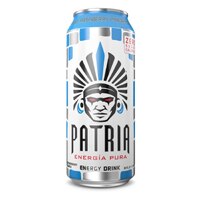Patria Energy Drink Sugar Free Blue Raspberry Pineapple