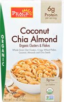 Peace Cereal Organic Flakes & Clusters Coconut Chia Almond - 11 oz