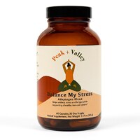 Peak and Valley Balance My Stress Adaptogen Capsules 30 Day