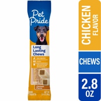 Pet Pride Long Lasting Chews Dog Treats Chicken