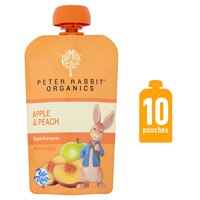 Peter Rabbit Organics Apple & Peach Puree Pouch