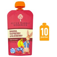Peter Rabbit Organics Fruit Puree Banana Raspberry Blueberry