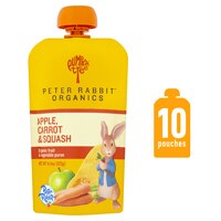 Peter Rabbit Organics Organic Puree Pouch Apple Carrot & Squash