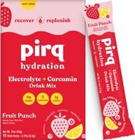 857690008614 - Pirq  Electrolyte Drink Mix - Hydration Powder Packets   Fruit Punch -- 10 Packets