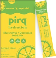 Pirq Electrolyte Drink Mix - Hydration Powder Packets Lemon Lime