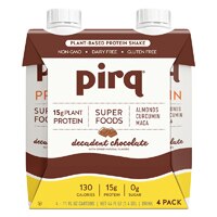 Pirq Plant Protein Superfoods Shake - Dairy Free Decadent Chocolate