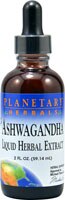 Planetary Herbals Ashwagandha Liquid Herbal Extract Lemon