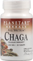 021078106654 - Planetary Herbals  Chaga Full Spectrum™ -- 1000 mg - 30 Tablets