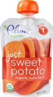 Plum Organics Baby Food Stage 1 Just Sweet Potato - 3 oz