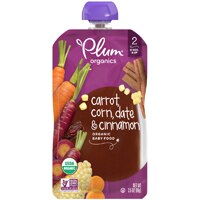Plum Organics Stage 2 Carrot Corn Date & Cinnamon