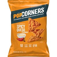 Popcorners Popped Corn Snack Spicy Queso
