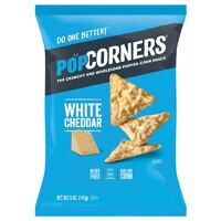 Popcorners Popped Corn Snack White Cheddar