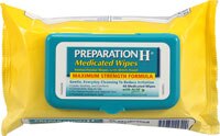 Preparation H Medicated Wipes