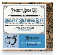 Project Sudz Organic Dog Shampoo Medicated Bar Aloe Neem & Niaouli