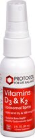 Protocol For Life Balance Vitamins D3 & K2 Liposomal Spray