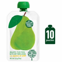 Pumpkin Tree Organic Pear Puree with Oat Fiber & Seeds + A Squeeze of Lemon Pear