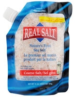 Redmond Real Salt Nature's First Sea Salt Coarse -- 16 oz