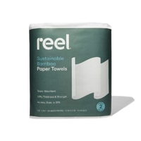 Reel Paper Towels 100% Bamboo Tree-Free 2-Ply 135 Sheet Roll
