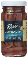 Reese Flat Anchovies in Glass Jar