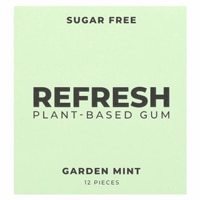 Refresh Gum Plant-Based Sugar Free Gum Garden Mint