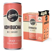 Remedy Kombucha Peach