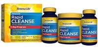 Renew Life Rapid Cleanse - Total Body Cleanse - Digestive Detox with Fiber 7 Day Program