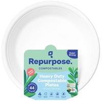 Repurpose Compostable Dinner Plates 10 inch