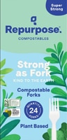 Repurpose Compostable Disposable Forks BPA Free