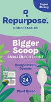 Repurpose Compostable Disposable Spoons BPA Free
