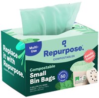 Repurpose Compostable Small Bin Waste Bags - 3 Gallon