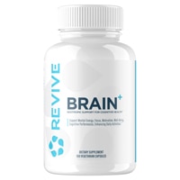 Revive MD Brain+ - Stimulant Free Focus Support For Mental Clarity Improved Attention & Memory