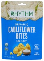Rhythm Superfoods Organic Cauliflower Bites Sea Salt