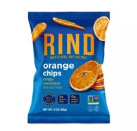 Rind Snacks Fruit Chips Orange