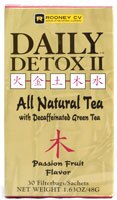 Rooney CV Daily Detox II Natura Green Tea Decaffeinated Passion Fruit -- 30 Sachet