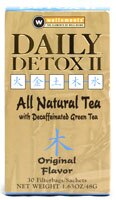Rooney CV Daily Detox II Natural Green Tea Decaffeinated Original -- 30 Sachet