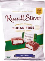 Russell Stover Sugar Free Chocolate Candy Coconut