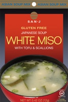 San-J All Natural Traditional Japanese Instant Soup White Miso