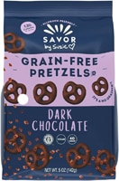Savor by Suzie Grain Free Covered Pretzels Dark Chocolate
