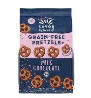 Savor by Suzie Grain Free Covered Pretzels Milk Chocolate