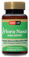 Sedona Labs iFlora Nasal Health -- 90 Vegetarian Capsules