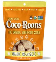 Sejoyia Wonderfully Raw Organic Coconut Cashew Coco-Roons Orange Dreamsicle -- 6.2 oz